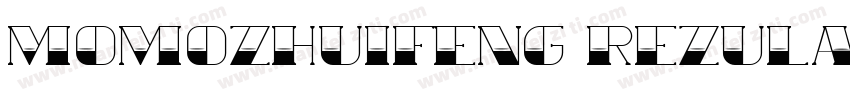 momozhuifeng rezular字体转换